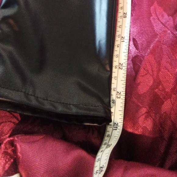 Liquid Leather Look Shirt. bnwt - Picture 8 of 13